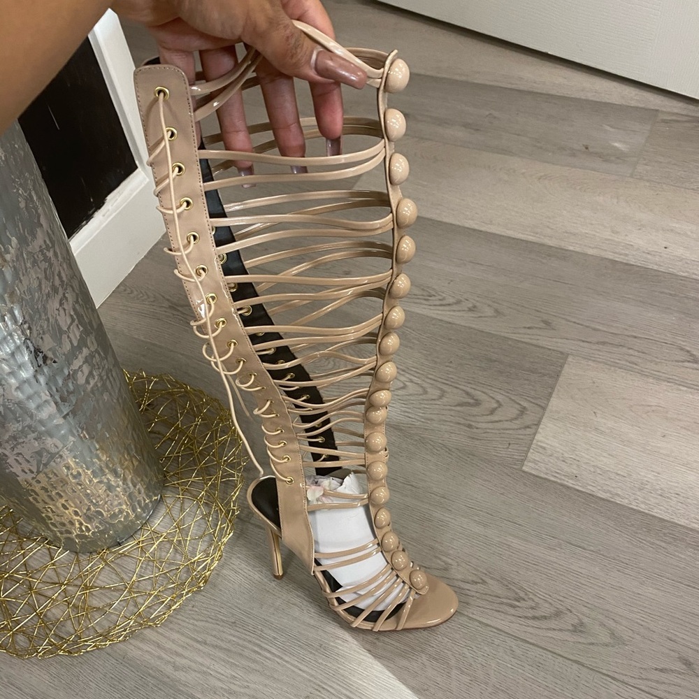 Nude heels